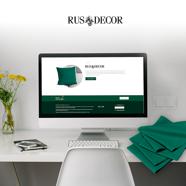 Разработка сайта интернет-магазина Rusdecor